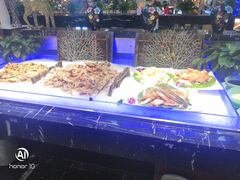 有皮皮虾-九寸花汀海鲜烤肉自助(中东迪克店)
