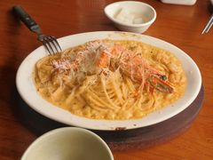明虾辣酱奶油意面-BELLOCO倍乐(静安店)