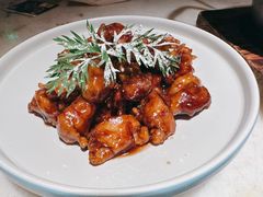 雪花糖醋里脊-绿茶餐厅(深圳龙华天虹购物中心店)