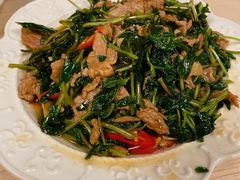 薄荷牦牛肉-缘生态云南菜·野生菌庭院餐厅(华侨城店)