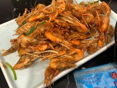 古法油爆虾-蟹黄鱼面·锦园(定西路店)