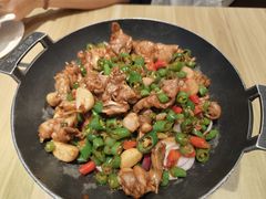 干锅馋嘴牛蛙-梁记粥铺(开元地中海店)