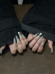 点击看大图 -Lucky girl建构养甲·中式翘睫专业店