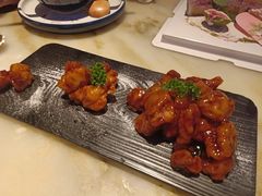 雪花糖醋里脊-绿茶餐厅(石家庄万象城店)
