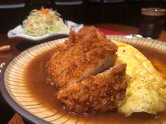咖喱猪排蛋包饭-山杏yama-katsu·吉列炸物