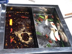菌汤鸳鸯锅-阿串串老火锅(力盟店)