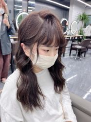 点击看大图 -藤野造型烫发染发