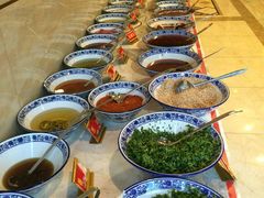 自助调料区-清真军邺·金富苑肥牛(石坡街旗舰店)