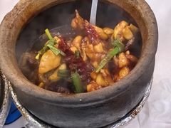 -长城砂煲田鸡粥