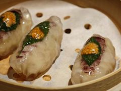 炳胜辣虾菇玉带水晶饺-炳胜私厨(万象前海店)
