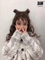 点击看大图 -3AM HAIR SALON染发烫发接发
