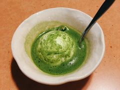 抹茶味冰激凌-蟹道乐(道顿堀本店)