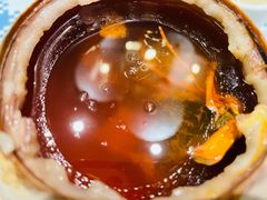 椰皇炖乌鸡汤-陈鹏鹏潮汕菜(欢乐海岸 海边景观店)