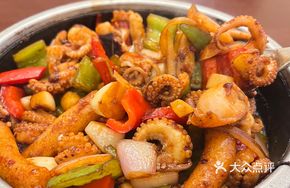 Stone Pot Abalone Rice Cake