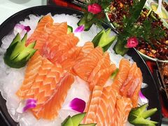 -海派美食·家宴海鲜青岛菜·石锅鲽鱼头(东方城店)