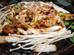 -燚店·铁板鱼蛙·烤肉·烤串(北新桥店)