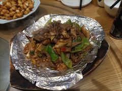 铁板爆三样-小土豆北方菜馆(文慧园店)
