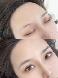 点击看大图 -杨益美学·野生眉半永久纹眉发际线