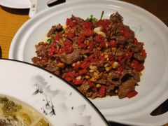 小炒黄牛肉-爱碗亭·鲜炒湖南菜(壹城中心店)