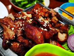 烤猪颈肉-荷花泰菜(东方新天地店)