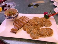 烧肉拼手工鱼饼海蜇-佛山皇冠假日酒店-西餐厅