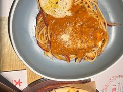 茄汁鸡丝意面-大快乐牛排咖啡馆·本地西餐厅(南溪钻石城店)