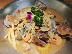 泊里大集海鲜烩饼-串门海鲜烧烤(五四广场店)