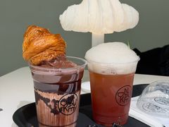 可颂巧克力拿铁-NUDAKE(HAUS NOWHERE店)