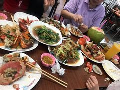 -班赞海鲜市场胖阿姨加工点