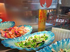 -街角等你.大连海鲜烧烤.经典铁板海鲜串(西安路店)