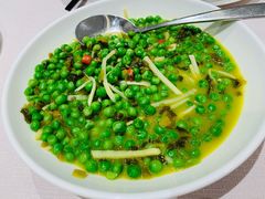 咸菜笋丝小豌豆-道道鲜·崇明私房菜(五角场店)