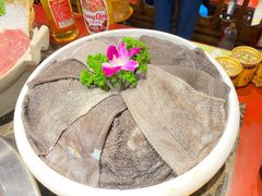 精品屠宰毛肚-巴国九王爷火锅(万盛总店)