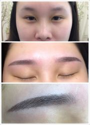 栩栩如生的再生眉-平萍纹绣韩式半永久定妆