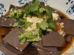 辣子蒜羊血-汉唐宴长安食府