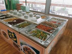自助调料区-阔澜蒸汽海鲜自助