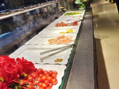 自助取餐区-韩千炉海鲜自助火锅烤肉(文三路店)