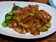 大葱菌菇烧蹄筋-新时代大酒店(仰口路店)