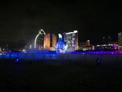 灯光秀-白鹭洲公园