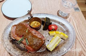 Charcoal-Grilled Australian Grass-Fed Ribeye Steak