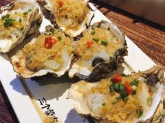 烤生蚝-三个蒙古大叔羊肉串(大宁店)