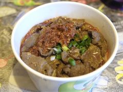 水煮牛肉-八年得四川辣鸭血臭豆腐专门店(士林中正店)
