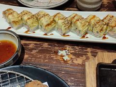 鲜切芒果芝士卷寿司-小川洋风料理(街道口店)