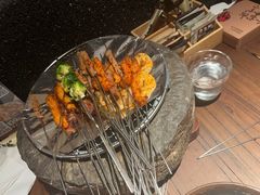 -拾光与烟火丨炭火串烧·自贡小活鲜(西村大院店)