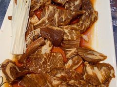 烤牛排-青松馆韩国料理(香港中路佳世客店)