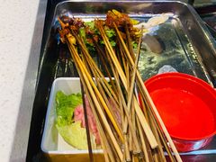 香菜牛肉-正宗钢管厂五区·小郡肝火锅·串串香(商品街总店)
