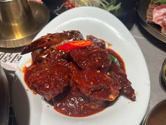 -草家酱蟹炭火烤肉店(珲春南路一店)