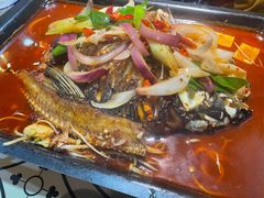 现烤活鱼-新凯旋烧烤·燕姐千岛湖土菜