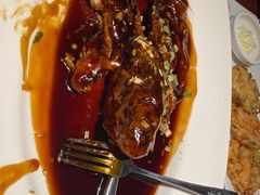 西湖醋鱼-绿茶餐厅(蓝色港湾店)