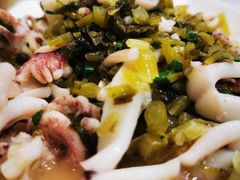 咸菜鱿鱼-金海湾海鲜排档(朱家尖店)