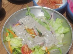 -明洞阿姨·韩式酱蟹烤肉·创意料理(三元桥店)